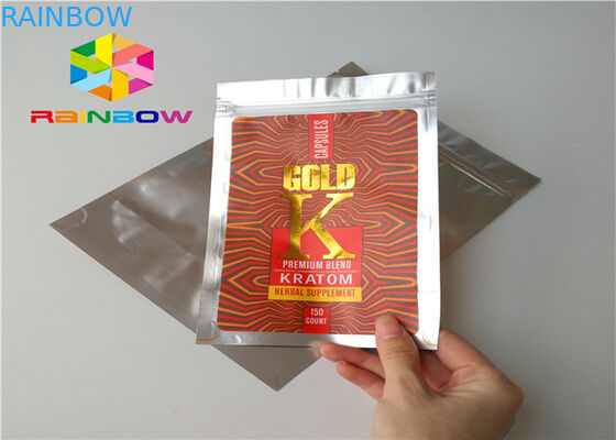 चिपकने वाला स्टीकर लेबल के साथ पुरुष संवर्धन पेय बोतल रैपिंग पेपर बॉक्स