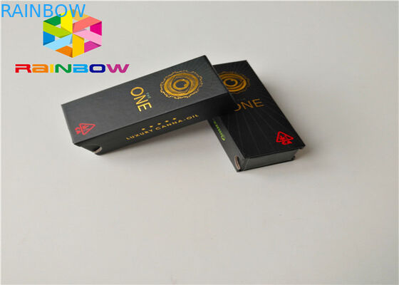 लंबी उम्र के कागज बॉक्स पैकेजिंग 0.5 ml - 30 ml CBD तेल ड्रॉपर बोतल पैकिंग