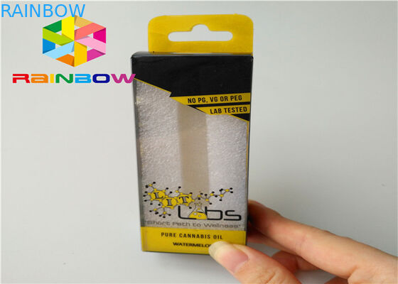 लंबी उम्र के कागज बॉक्स पैकेजिंग 0.5 ml - 30 ml CBD तेल ड्रॉपर बोतल पैकिंग