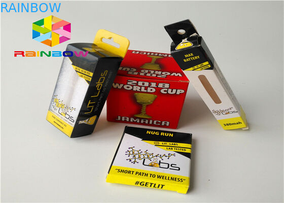 लंबी उम्र के कागज बॉक्स पैकेजिंग 0.5 ml - 30 ml CBD तेल ड्रॉपर बोतल पैकिंग