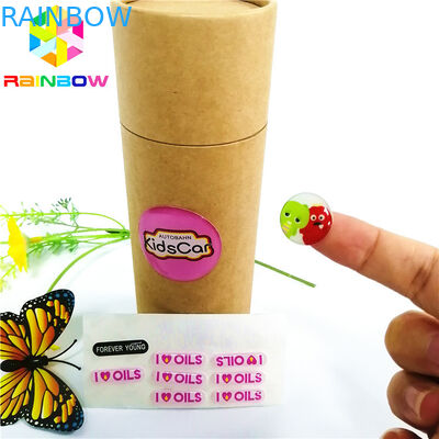 Epoxy सामग्री हटना आस्तीन लेबल ऑफसेट प्रिंटिंग मरो कट सीधे कोने के साथ