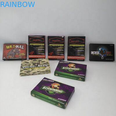 Foldable कस्टम पाउच पैकेजिंग 300gsm पेपरबोर्ड 7 दिन 2 दिन गोली बॉक्स