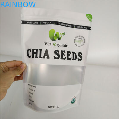 एल्यूमीनियम प्लास्टिक स्नैक फूड बैग मछली चावल के बीज मसाले के लिए सूखे खाद्य पैकेजिंग