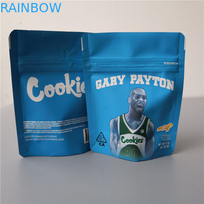 कुकीज़ प्लास्टिक पाउच पैकेजिंग पन्नी बाल प्रतिरोधी Biodegradable फूल पैकेजिंग