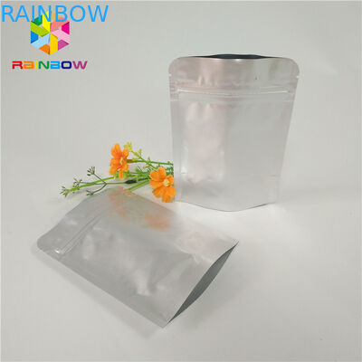 राउंड कॉर्नर के साथ मॉइस्चर प्रूफ स्टैंड अप जिपर पाउच रिसाइकिल करने योग्य जिपलॉक डॉयलर बैग्स