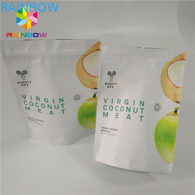 स्नैक कैंडी शुगर पैकिंग के लिए एल्युमिनियम फॉयल मायलर प्लास्टिक रिसेबलेबल पाउच डॉयपैक