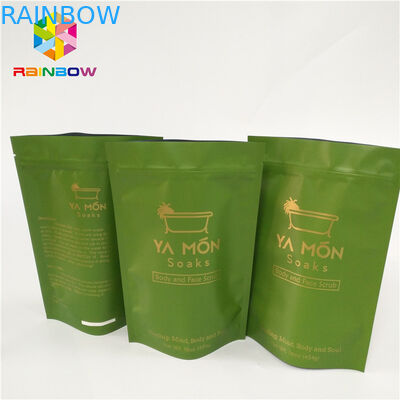 स्नैक कैंडी शुगर पैकिंग के लिए एल्युमिनियम फॉयल मायलर प्लास्टिक रिसेबलेबल पाउच डॉयपैक