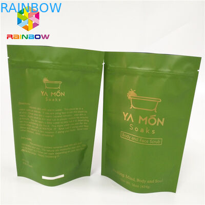 स्नैक कैंडी शुगर पैकिंग के लिए एल्युमिनियम फॉयल मायलर प्लास्टिक रिसेबलेबल पाउच डॉयपैक