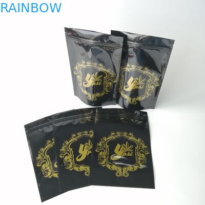 Biodegradable प्लास्टिक पाउच पैकेजिंग CBD मातम एल्यूमीनियम पन्नी Ziplock मेडिकल हेमप्स बैग