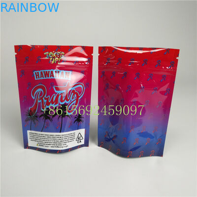 प्लास्टिक जिप लॉक हर्बल धूप पैकेजिंग जंगल लड़कों Runtz खरपतवार कुकी पाउच