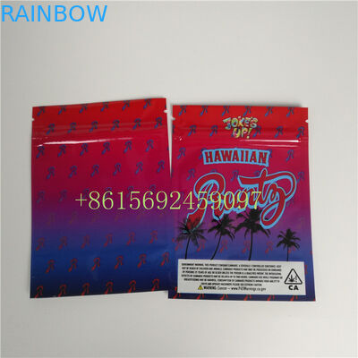 प्लास्टिक जिप लॉक हर्बल धूप पैकेजिंग जंगल लड़कों Runtz खरपतवार कुकी पाउच