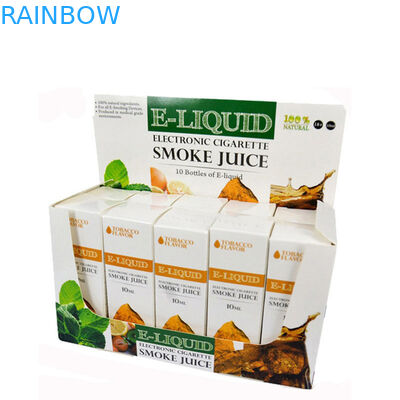 फोल्डेबल पेपर बॉक्स पैकेजिंग 10 मिली 15 मिली 30 मिली सीबीडी ऑयल ई लिक्विड बोतल स्टीकर