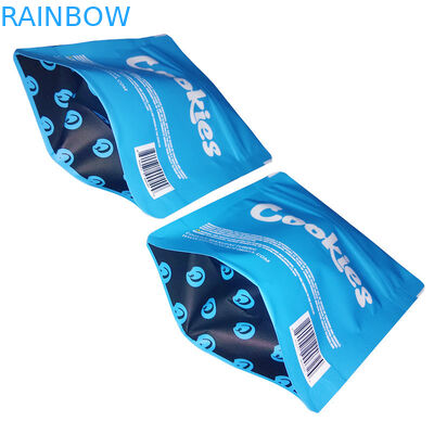 टिकाऊ हर्बल धूपदान पैकेजिंग मिनी जिपलॉक खरपतवार Mylar प्लास्टिक कैलिफोर्निया कुकीज़ बैग