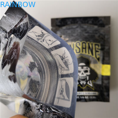 गंध सबूत पैकिंग ज़िपलॉक प्लास्टिक बैग कैलिफोर्निया कुकीज़ पैकेजिंग मैट सतह