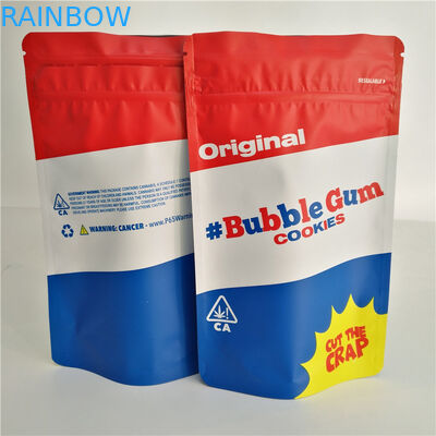 एल्यूमीनियम पन्नी बाल सबूत Ziplock बैग हर्बल धूप पैकेजिंग Gravure मुद्रण