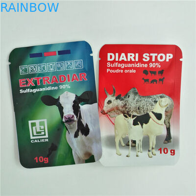 नाइजीरिया अनुकूलित मुद्रण खाद्य पैकेजिंग बैग 100 ग्राम 150 ग्राम मसाले पेडिग्री पैक