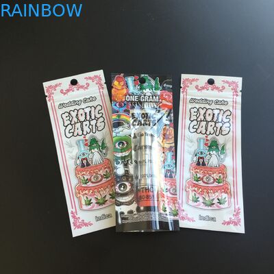 सिगार टोबैको रैपर्स के लिए मायलर पन्नी प्लास्टिक पाउच पैकेजिंग जिपर कस्टम प्रिंटिंग