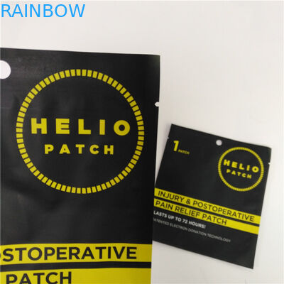 एल्युमिनियम फॉयल डिस्पोजेबल 3 साइड हीट सील बैग फॉर आई जेल क्रीम पैच / फेशियल मास्क