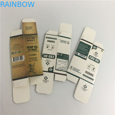 गर्म बिक्री कागज बॉक्स पैकेजिंग vape कलम कारतूस सफेद कागज गत्ता बॉक्स