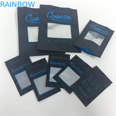 टोबैको सीबीडी के लिए डॉयपैक हर्बल इंसेंस पैकेजिंग जिपलॉक स्टैंडिंग पाउच