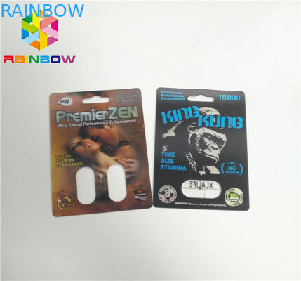 कैप्सूल कंटेनर ब्लिस्टर कार्ड पैकेजिंग सेक्स पिलर पावर टिलर 69 7 3 डी 6000