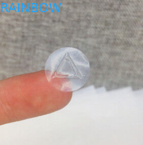 पीईटी स्पष्ट हटना आस्तीन लेबल ब्रेल स्टिकर चिपकने वाला स्पर्श चेतावनी चेतावनी त्रिकोण प्रकार