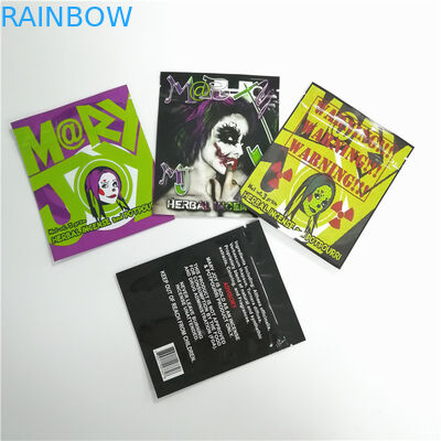 खाद्य ग्रेड एल्यूमीनियम पन्नी स्टैंड अप पाउच resealable कैंडी सीबीडी चिपचिपा बियर पैकेजिंग