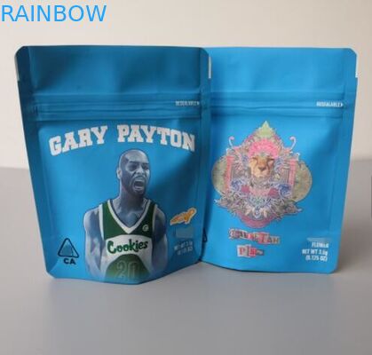 3.5g सीबीडी कुकीज़ ज़िपलॉक पैकेजिंग बैग, एल्यूमीनियम पन्नी थैली एफडीए प्रमाणित