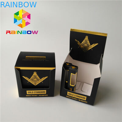 अनुकूलित डिजाइन सीबीडी वाइप कार्ट्रिज मायलर बैग पैकेजिंग मैट सर्फेस फिनिश