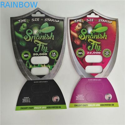 सेक्स पिल ब्लिस्टर कार्ड पैकेजिंग स्पैनिश फ्लाई 2000 पुरुष एन्हांसमेंट पिल्स पैकिंग