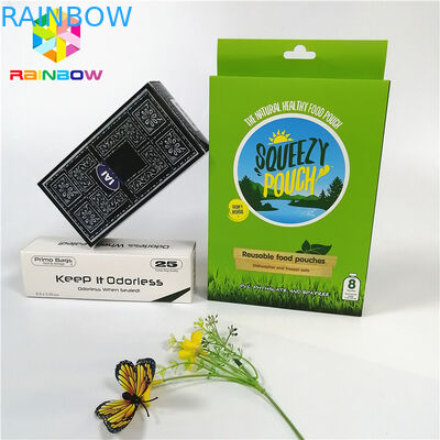 फुल कलर कस्टमाइज्ड लोगो यूवी क्राफ्ट पेपर बॉक्स हैंग होल बॉटल गिफ्ट कॉस्मेटिक्स पैकिंग बॉक्स के साथ