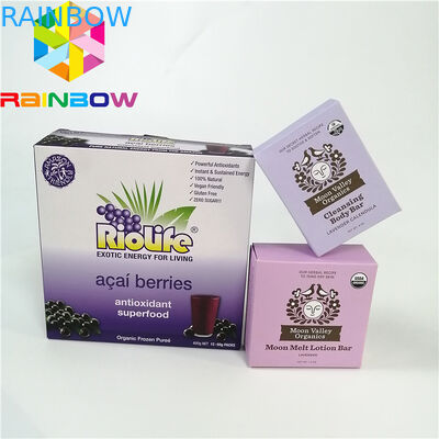 बैंगनी फ्लैट recyclable मोम कोटिंग कागज क्राफ्ट नालीदार कागज बॉक्स बांसुरी कार्डबोर्ड मेलर बॉक्स खाद्य ग्रेड कॉफी चाय पीएसी