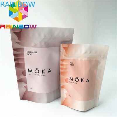 समुद्री नमक पैकेजिंग जिपर पाउच बैग, कॉफी बैग 9 रंग खड़े हो जाओ