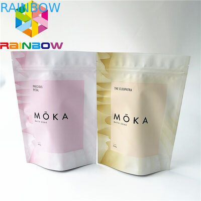 समुद्री नमक पैकेजिंग जिपर पाउच बैग, कॉफी बैग 9 रंग खड़े हो जाओ
