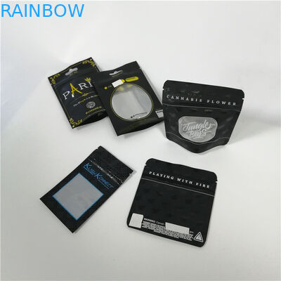 Resealable प्लास्टिक बैग कैंडी गमी भालू पैकेजिंग सीबीडी खरपतवार गांजा 7g 28g