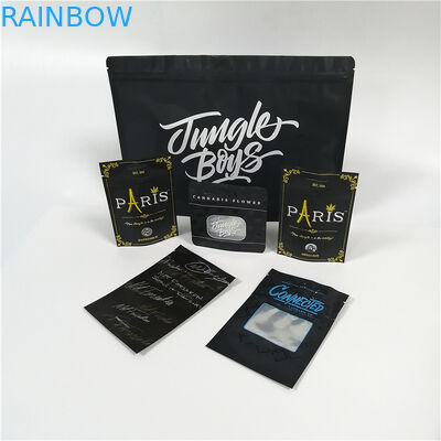 Resealable प्लास्टिक बैग कैंडी गमी भालू पैकेजिंग सीबीडी खरपतवार गांजा 7g 28g