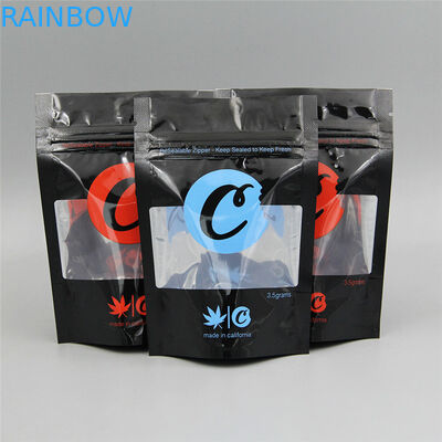 3.5 ग्राम कुकीज़ हर्बल धूप पैकेजिंग गंध सबूत जिपर खरपतवार बैग खड़े हो जाओ