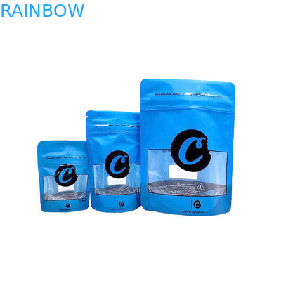 एसजीएस प्रमाणित हर्बल धूप पैकेजिंग गंध सबूत खाद्य Mylar बैग यूवी मुद्रण