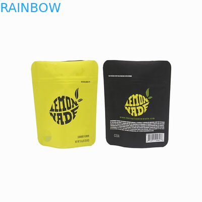 कुकीज़ कैलिफ़ोर्निया Mylar हर्बल कस्टम पैकेजिंग लोगो कंपनी के लोगो के साथ बायोडिग्रेडेबल