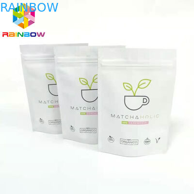 एल्यूमीनियम पन्नी Resealable पैकेजिंग बैग चमकदार मुद्रण प्लास्टिक ज़िप ताला