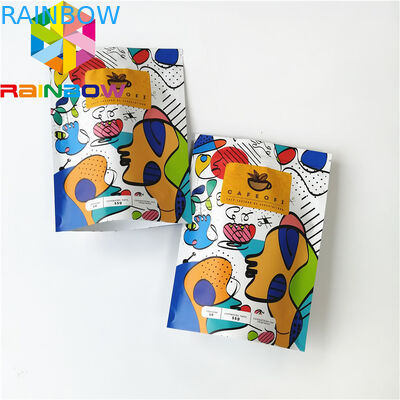 डिजिटल मुद्रण स्टैंड ऊपर पन्नी पैकेजिंग बैग टुकड़े टुकड़े सामग्री लोगो अनुकूलित