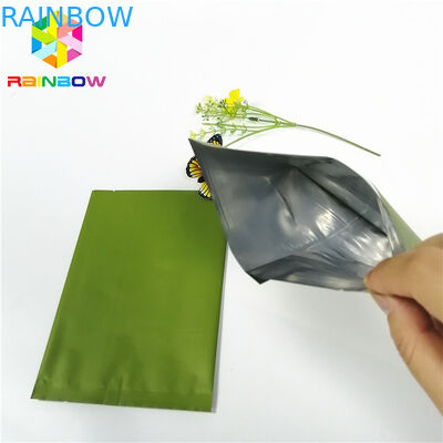 कैंडी के लिए स्वनिर्धारित लोगो पन्नी थैली पैकेजिंग मध्य सील नमी सबूत