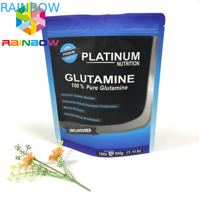 कस्टम मुद्रित स्नैक बैग पैकेजिंग पाउच Resealable Ziplock ग्लॉसी खत्म ऊपर खड़े हो जाओ