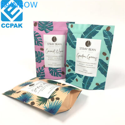 चाय के लिए एल्युमिनियम फॉयल स्नैक बैग पैकेजिंग कॉफी पेपर बैग मैट फिनिश सरफेस