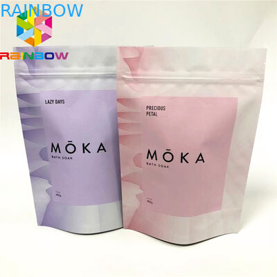 मैट फिनिश सीबीडी बाथ साल्ट प्लास्टिक पाउच पैकेजिंग एल्युमिनियम फॉयल रेसिपी फॉर फूड