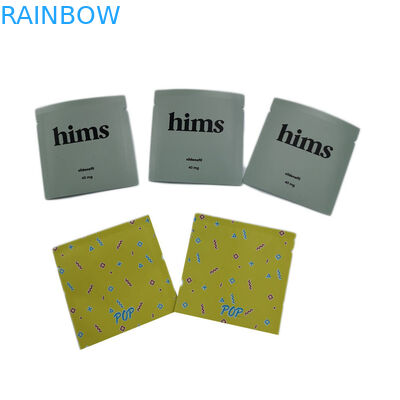 3 साइड हीट सील प्लास्टिक पाउच पैकेजिंग मिनी पाउच बरौनी बैग पैकेट अनुकूलित