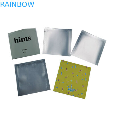 3 साइड हीट सील प्लास्टिक पाउच पैकेजिंग मिनी पाउच बरौनी बैग पैकेट अनुकूलित