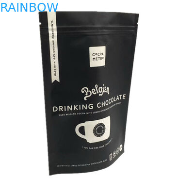 K थैली स्टैंड अप कॉफी बैग एल्यूमीनियम लचीला कस्टम पूर्ण रंग मुद्रण