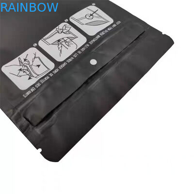 Mylar प्लास्टिक पाउच पैकेजिंग अनुकूलित पन्नी चाइल्डप्रूफ जिपलॉक प्लास्टिक बैग