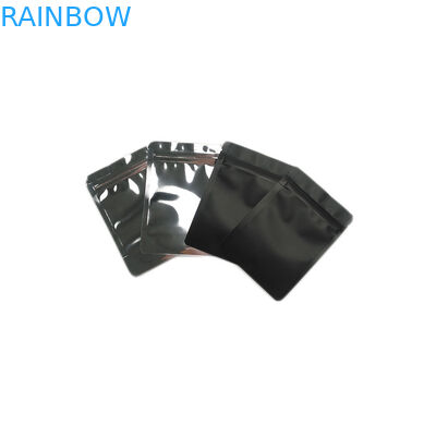 भोजन के लिए मैट सरफेस प्लास्टिक पाउच पैकेजिंग एल्युमिनियम फॉयल छोटा जिपर बैग